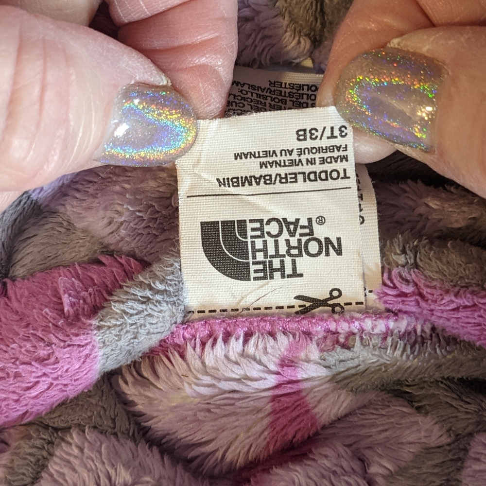 3T North face reversible winter jacket